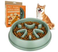 elzle Ciotola per cani ad alimentazione lenta, ciotola per cani antisoffocamento con rondelle antiscivolo, promuove una dieta sana e rallenta l'alimentazione