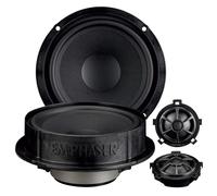 Emphaser EM-VWFX155 2-Wege Compo Altoparlante Compatibile Con Seat Ibiza 6F