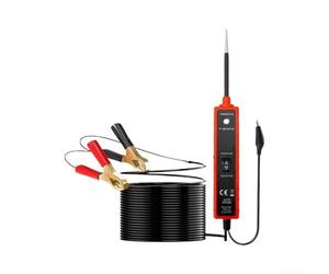 EM285 Tester di tensione per auto, 12 V, tester di polarità | Tensione da 6 V a 24 V, rilevamento della polarità, previene danni, per auto e veicoli commerciali