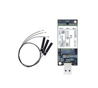 EM7430 WWAN Card+3XAntenna DW5816e CAT6 TEL 4G Module M2 IoT for Latitude/Precision Laptop with WWAN to USB Adapter