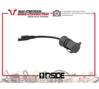 EMA.00.107.10800 ADATTATORE DA CONNETTORE SAE A PRESA ACCENDISIGARI. 12V 10 CM