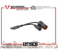 EMA.00.107.10900 ADATTATORE DA CONNETTORE SAE A PRESA ACCENDISIGARI 12V 20 CM