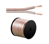 EMACHINE - ICOC AU-TR40 - Cavo Audio per diffusori acustici Trasparente 4,0 mm matassa 100mt