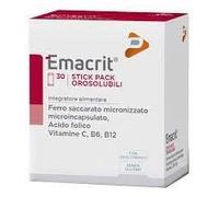 Emacrit 30 bustine orosolubili Integratore alimenare