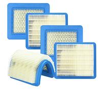 EMAGEREN 5 Pz Filtro Aria Tagliaerba Filtro Aria di Ricambio Filtro Aria Filtro Aria di Ricambio Compatibile con Tosaerba Briggs & Stratton 491588S 491588 4915885 399959, Tosaerba a Spinta e Trattore