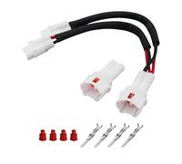 eMagTech 1 set 1 a 2 splitter di distribuzione dell'alimentazione CC compatibile con Yamaha FZ6 MT09/07 FZ07 FZ09 YZF-R1 R1M R6 XV1900 XSR900