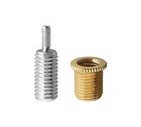 eMagTech 1 Set Adattatori Per Pomello Del Cambio Filettato Adattatore Cambio Marcia Compatibile con Logitech G25 G27 G29 G920 Parti Di Modifica M10x1.25