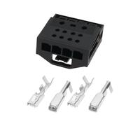 eMagTech 1 Set Connettore Fanale Posteriore Auto Luce Posteriore Subwoofer 4 Pin Connettore Alloggiamento 6984746 Parte Ricambio Compatibile Con BMW E84 E90 1-7er X1 X3 X5 X7
