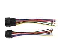 eMagTech 1 Set Di Cavi Con Spina Maschio E Femmina A 16 Pin Connettore Elettrico 18 AWG Per Sistemi Di Illuminazione Di Auto E Camion 15 Cm
