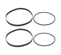 eMagTech 1 set di cinghie per cassette con 2 capstan e 2 cinghie quadrate compatibile con Sony TC-WE475
