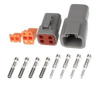eMagTech 1 Set Di Connettori Impermeabili A 4 Pin Serie DTP DTP04-4P DTP06-4S Per Uso Elettrico