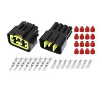 eMagTech 1 Set Di Connettori Maschio Femmina Impermeabili Per Auto A 8 Pin FW-C-8M-B Compatibili Con I Collegamenti Del Cablaggio Automobilistico