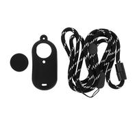 eMagTech 1 Set Di Custodie Protettive In Silicone Custodia Morbida Copriobiettivo Cinturino Da Collo Cordino Accessori Compatibile Con Insta360 GO 3 Videocamera d'azione