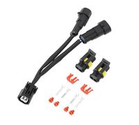 eMagTech 1 set di prese di alimentazione doppio splitter ausiliario compatibile con Honda X-ADV 750 2021-2025