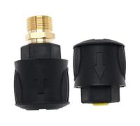 eMagTech 1 Set Di Ricambio Per Raccordo Rapido Ad Alta Pressione Compatibile con Karcher Tubi Ad Innesto Rapido K2-K7 Adattatore Per Tubo Idropulitrice In Plastica