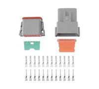 eMagTech 1 Set DT04-12P DT06-12S Kit Connettore Automobilistico Impermeabile A 12 Pin IP67 Classificato 14AWG 13A Spina E Presa Elettrica Per Applicazioni Robuste