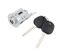 eMagTech 1 Set Interruttore Cilindro Blocco Accensione con 2 Chiavi 69057-02140 69057-17170 Compatibile con Toyota Corolla Matrix 2003-2008