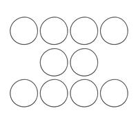 eMagTech 10 anelli di tenuta in gomma O-Ring di ricambio P6664ASS16 P6664 compatibili con sistemi di filtraggio a sabbia Bestway Flowclear 58397 58634 58515