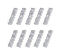 eMagTech 10 Pezzi Blocco Di Montaggio Con Morsetto Per Ingranaggi In Alluminio Per Cinghia Dentata Da GT2 Blocco Di Montaggio Con Morsetto Per Ingranaggi Per Stampante 3D 9mmx40mm