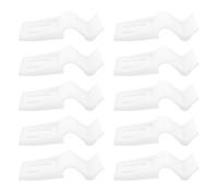 eMagTech 10 Pezzi Clip Per Pannello Vasca Da Bagno In Acrilico Clip Per Pannello Vasca Da Bagno Per l'installazione Per Bagno Moderni 22x50x58mm