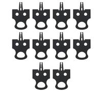 eMagTech 10 Pezzi Da Distanziatore Per Pastiglie Freno Idrauliche MD-M300 Compatibile Con Shimano Compatibile Con SRAM Bici Ibride Da Montagna