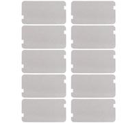 eMagTech 10 Pezzi Di Copertura Guida Onda Per Microonde 129x72mm Foglio Di Mica Per Microonde Per Cucina Casa Ufficio Compatibile con Sharp R957SLM R957WM R958SLM R959SLM