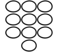 eMagTech 10 Pezzi Guarnizione di Scarico in Gomma Nitrilica O-Ring 32x27x2,5 Mm Compatibile con Saxonette