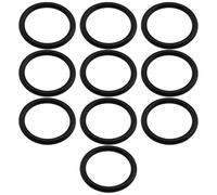 eMagTech 10 pezzi O-ring in gomma nitrilica 32 mm diametro esterno 25 mm diametro interno 3,5 mm larghezza 071099535 Compatibile Con Flange Presa Miscelatore Compatibile Con Centra Nero