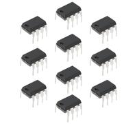 eMagTech 10 Pz Doppi Amplificatori Operazionali TL072CP TL072 DIP-8 A Basso Rumore Doppio Ingresso JFET A Basso Rumore Chip OP-AMP IC Per Componenti Di Circuiti Fai-da-te