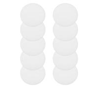 eMagTech 10pcs PP Filtro Cotone Bianco Filtro Spugna per Soffioni Doccia Pressurizzata 67x2mm Filtro Anti Intasamento Filtro Spugna di Ricambio
