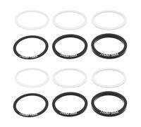 eMagTech 12 Pezzi Guarnizione Del Movimento Centrale Della Bici Guarnitura Della Bicicletta Guarnitura Distanziatore Inferiore Guarnitura Spessore Rondelle Parti Accessori Stradali Per BB86/91 24mm