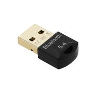 eMagTech 1PC Adattatore Bluetooth 5.4 USB Bluetooth Dongle per Windows 11/10/8.1/7 26.5x14.2x8.4mm per Mouse Tastiera Cuffie Smartphone Tablet
