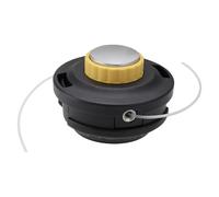 eMagTech 1Pc Line Head Line Spool Testina Di Taglio Testina Di Taglio Cuscinetto Rialzato Compatibile Con Makita DBC250 DBC290 DBC300 DBC340 M10x1.25 Filettatura Sinistra