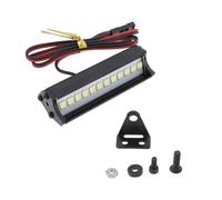 eMagTech 1PC RC LED Barra Luce Tetto Spotlight Lampada Compatibile con TRX-4 SCX10 KM2 CC01 RC4WD D90 90046 90047 RC Crawlers 5V-7.4V