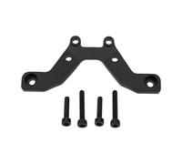 eMagTech 1x Piastra Per Torre Ammortizzatori Anteriore Per Buggy RC In Alluminio 7075 Parti Di Aggiornamento Compatibili Con ARRMA 1/18 Typhon Grom 380 Brushed 4X4 Small Scale Buggy RTR (ARA2106) Nero