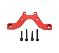 eMagTech 1x Piastra Torre Ammortizzatore Anteriore RC Buggy Alluminio 7075 Parti di Aggiornamento Compatibile con ARRMA 1/18 Typhon Grom 380 Brushed 4X4 Small Scale Buggy RTR (ARA2106) Rosso