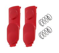 eMagTech 2 bottoni a clip per aspirapolvere con molla compatibili con aspirapolvere Dyson V7 V8 V10 V11 V15 57,1 x 17,8 mm