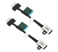 eMagTech 2 cavi per porta di ricarica CC per laptop 0M4GJ3 compatibile con Dell Inspiron 7300 7306 7500 7506 modello