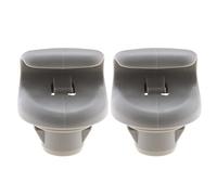 eMagTech 2 clip per visiera parasole interna 96409BC402 96409EA00A 96409CG000 compatibile con Qashqia Juke Tiida X-trail T31 T30 Car Interior protezione solare Holder gancio gancio