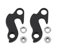 eMagTech 2 ganci per deragliatore posteriore per bicicletta, con vite e dado, compatibili con Pinnacle Arkose 2012, colore nero