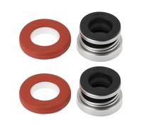 eMagTech 2 guarnizioni in gomma per molla elicoidale da 14 mm per tenuta meccanica della pompa dell'acqua, 9 x 23 mm/24 x 30 mm