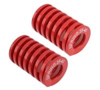 eMagTech 2 Pezzi 25 mm Supporto Per Montante Portellone Posteriore Bagagliaio Auto Molla Di Compressione A Spirale Compatibile Con Tesla Model 3 2017-2020 Rosso