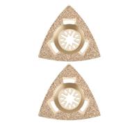 eMagTech 2 Pezzi 80mm Lama Raspa In Carburo Compatibile Con Fein Compatibile Con Multimaster