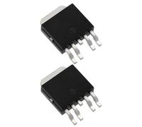 eMagTech 2 pezzi BA08CC0WFP-E2 IC Chip IC502 Ricambio Riparazione per problemi radio silenziosi/non reattivi compatibile con radio Honda Jazz 2002-2008