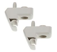 eMagTech 2 Pezzi Clip Per Visiera Parasole Automatica Compatibile Con Ka Sostituisce 1570627 Gancio Di Fissaggio Per Visiera Parasole Staffa Di Fissaggio Gancio Accessori Visiera Beige