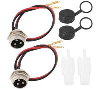 eMagTech 2 Pezzi Connettore Per Monopattino Elettrico A 3 Pin Compatibile Con Razor Pocket Mod Compatibile Con Dirt Quad Compatibile Con Dirt Rocket MX350 Lunghezza 17 Cm