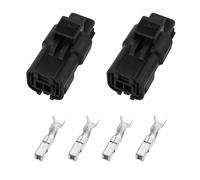 eMagTech 2 Pezzi Connettore Termostato A 2 Pin Connettore Spina Auto Compatibile Con Renault Compatibile Con Peugeot Mini Compatibile Con Citroen Compatibile Con Vauxhall