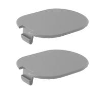 eMagTech 2 Pezzi Coprilampada Fanale Posteriore Compatibile Con Honda Per CR-V 2007-11 33506-SWA-A01 36,4x28,3mm Copri Alloggiamento Fanale Posteriore Grigio