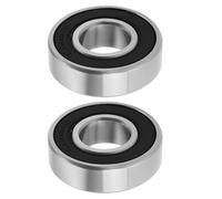 eMagTech 2 Pezzi Cuscinetti A Sfere in Acciaio Gcr156001-2RS A Gola Profonda Set di Cuscinetti A Sfere per Ruota Anteriore 12x28x8mm Compatibile con SoFlow SO3 SO4 PRO Gli Scooter Elettrici