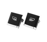 eMagTech 2 Pezzi Di Cover Per Pulsanti Alzacristalli Elettrici Sedile Conducente Compatibile Con Porsche Cayenne 2011-2018 (n. 1-2)